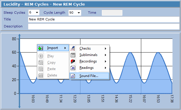 Create REM Cycle