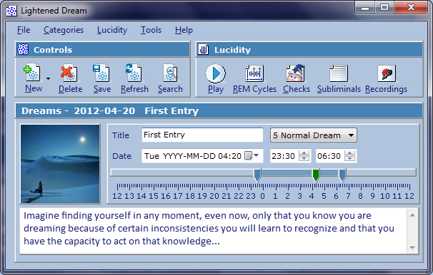 Lightened Dream screen shot